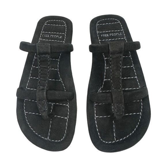 Free People Hadden Sandal - Black - Size 7.5 - Picture 3 of 11